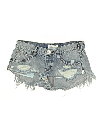 ONE X ONETEASPOON Denim Shorts (view 1)