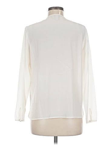 Dylan Gray Long Sleeve Silk Top (view 2)