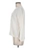 Dylan Gray 100% Silk Ivory Long Sleeve Silk Top Size M - photo 5