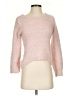 Almost Famous 100% Polyester Tweed Pink Pullover Sweater Size S - photo 1