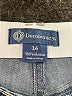Democracy Solid Blue Jeans Size 14 - photo 4
