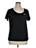 Nike 100% Polyester Black Active T-Shirt Size XL - photo 1
