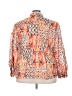 Ruby Rd. Orange Long Sleeve Blouse Size 22 - photo 2