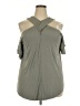 Torrid Gray Sleeveless Blouse Size 2X Plus (2) - photo 1