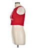 Shein Red Sleeveless T-Shirt Size L - photo 5