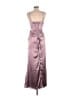 Unbranded 100% Polyester Solid Purple Cocktail Dress Size 10 - photo 2