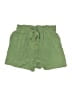 No Comment 100% Rayon Solid Green Shorts Size S - photo 1