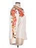 Desigual Floral Ivory White Long Sleeve Blouse Size XL - photo 4