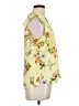Crescent & Willough 100% Polyester Yellow Sleeveless Blouse Size L - photo 4