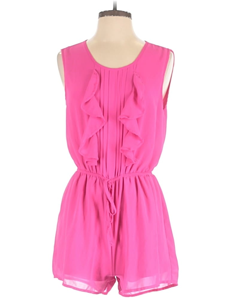 Pre-owned Ya Los Angeles Romper In Pink