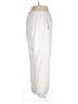 Super World 100% Cotton Solid Ivory Track Pants Size XL - photo 4