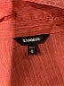 Express 100% Polyester Red Long Sleeve Blouse Size M - photo 7
