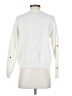 Unbranded 100% Polyester Hearts White Pullover Sweater Size S - photo 2