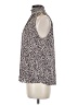 A.L.C. 100% Silk Silver Sleeveless Silk Top Size 8 - photo 5
