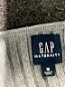 Gap - Maternity 100% Cotton Gray Pullover Sweater Size Med Maternity - photo 6