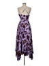 Jonathan Simkhai 100% Polyester Hearts Purple Cocktail Dress Size 6 - photo 2