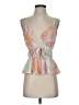 Love, Fire 100% Polyester Pink Sleeveless Blouse Size S - photo 1