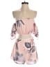 Parisian 100% Polyester Floral Pink Romper Size 2 - photo 1