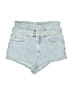 AFRM Blue Denim Shorts Size 26 waist - photo 1