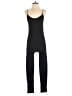 Basics Solid Black Jumpsuit Size L - photo 1