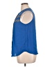 Attention 100% Polyester Blue Sleeveless Blouse Size XL - photo 5