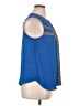 Attention 100% Polyester Blue Sleeveless Blouse Size XL - photo 4
