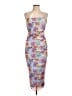 Lulus Tropical Purple Cocktail Dress Size L - photo 1