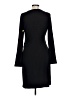 Vince. Solid Black Casual Dress Size L - photo 2
