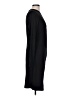 Vince. Solid Black Casual Dress Size L - photo 4