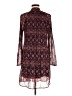 Daniel Rainn 100% Polyester Paisley Burgundy Casual Dress Size M - photo 2