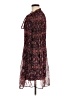 Daniel Rainn 100% Polyester Paisley Burgundy Casual Dress Size M - photo 5