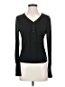 auden Black Long Sleeve Top Size S - photo 1
