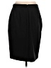 J.Crew 100% Polyester Solid Black Formal Skirt Size 4 - photo 2