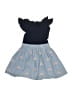 Crewcuts 100% Cotton Blue Dress Size 4 - photo 1