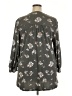 wonderly Floral Gray 3/4 Sleeve Blouse Size XXL - photo 2