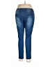 VIP Jeans Solid Blue Jeans Size 15 - 16 - photo 2