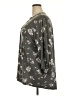 wonderly Floral Gray 3/4 Sleeve Blouse Size XXL - photo 5