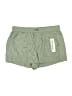 No Boundaries 100% Nylon Solid Green Khaki Shorts Size 8 - 10 - photo 1