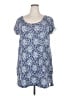LOFT Beach Paisley Blue Casual Dress Size 20 - 22 - photo 1