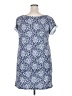 LOFT Beach Paisley Blue Casual Dress Size 20 - 22 - photo 2
