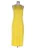 Active by Old Navy Solid Yellow Casual Dress Size L - photo 1
