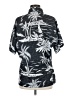 Assorted Brands Tropical Black Short Sleeve Blouse Size M - photo 2