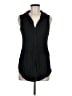 Max Studio 100% Rayon Black Sleeveless Blouse Size M - photo 1