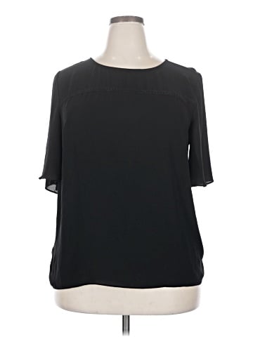 Ann Taylor LOFT Short Sleeve Blouse (view 1)