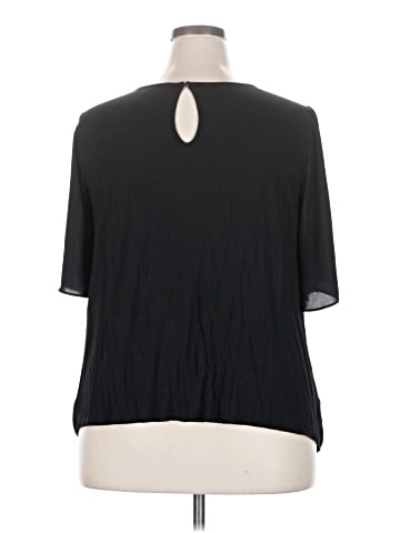 Ann Taylor LOFT Short Sleeve Blouse (view 2)