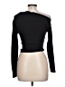 Blāshe Black Long Sleeve Top Size L - photo 2