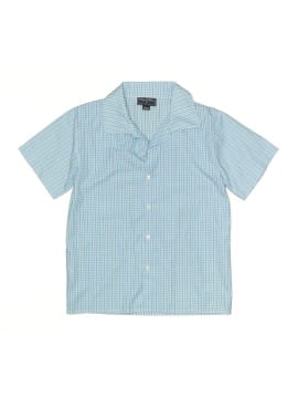 Oscar De La Renta Short Sleeve Button Down Shirt