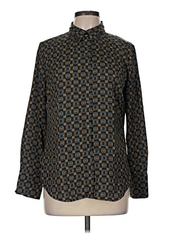 Banana Republic Factory Store Long Sleeve Blouse (view 1)