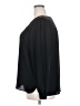 Ann Taylor LOFT 100% Polyester Black Long Sleeve Blouse Size XXL - photo 5