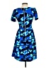 Lularoe Graphic Blue Casual Dress Size S - photo 2